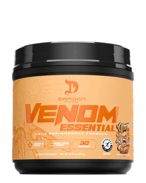 Dragon Pharma Venom Essential, sabor Orange Fury