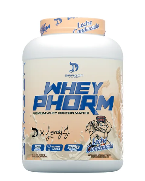 Dragon Pharma WheyPhorm, sabor Leche Condensada, 4.04 lb (1834 g) / 52 porciones