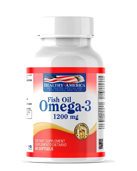 Healthy America Fish Oil Omega-3 1.200 mg