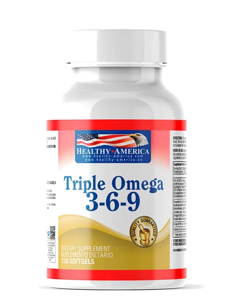 Healthy America Triple Omega 3-6-9, 120 softgels