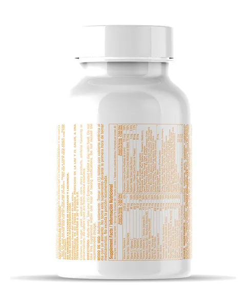 Healthy America Vitaday Once Daily Multivitamínico, parte trasera