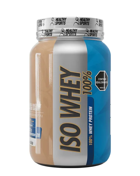 Healthy Sports Iso Whey 100%, sabor Chocolate con mantequilla de maní, 952 g