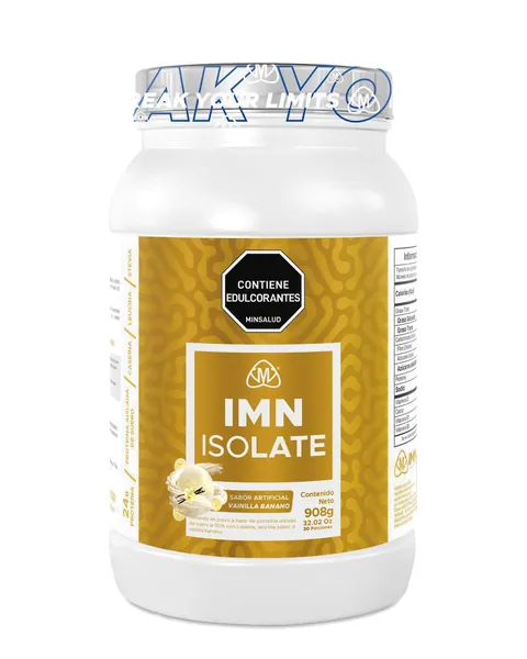 IMN Nutrition Isolate, sabor Vainilla Banano