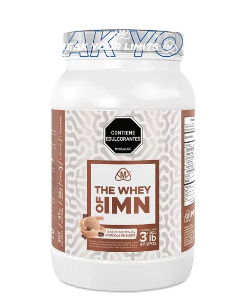 IMN Nutrition The Whey of IMN, sabor Chocolate Suizo, 3 lb (1.362 g)