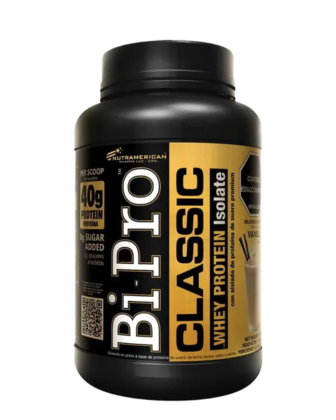 Nutramerican Pharma Bi-Pro Classic, sabor Capuchino con crema de whisky, 3 lb (1.368 g)