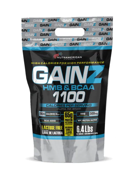 Nutramerican Pharma Gainz, sabor Vainilla, 6,4 lb (2.900 g)