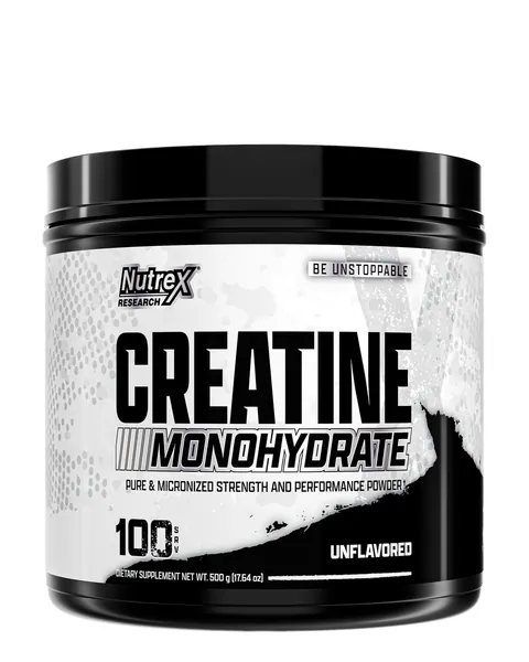 Nutrex Research Creatine Monohydrate, 500 g (17.64 oz) / 100 servicios