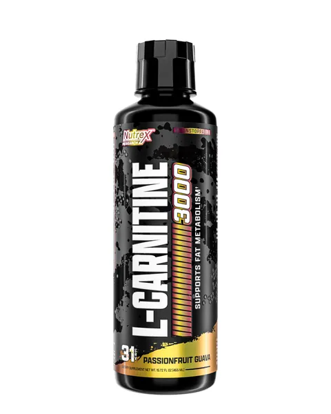 Nutrex Research Liquid Carnitine 3000, sabor Passionfruit Guava