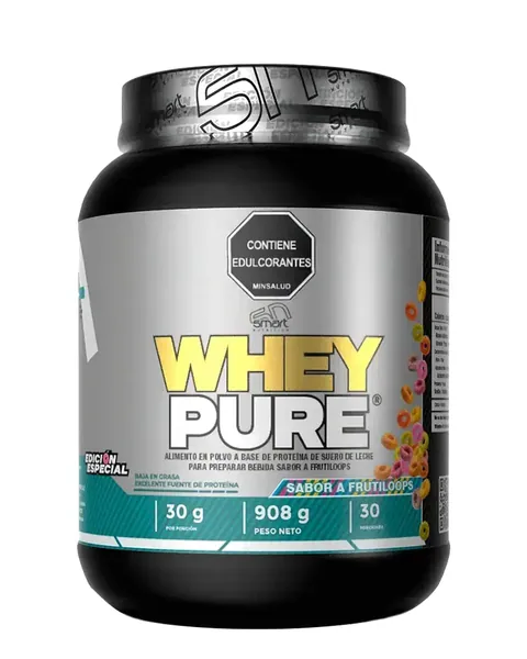 Smart Nutrition Whey Pure, sabor Fruti Loops (edición especial), 2 lb (908 g)