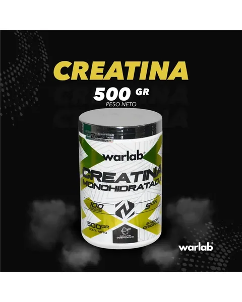 Warlab Creatina Monohidratada, foto adicional, sabor Original, 500 g