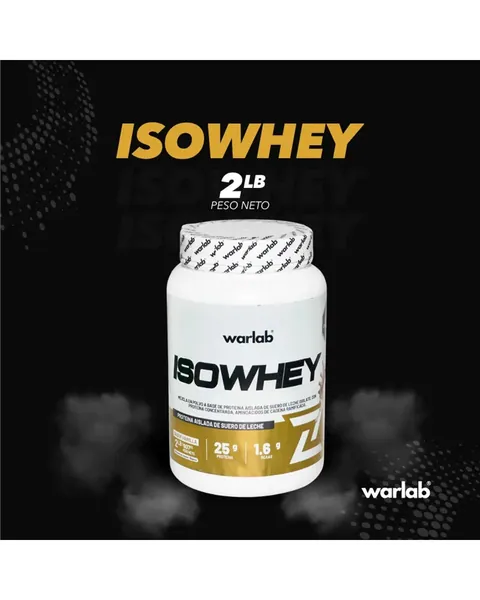 Warlab Isowhey, foto adicional, sabor Vainilla
